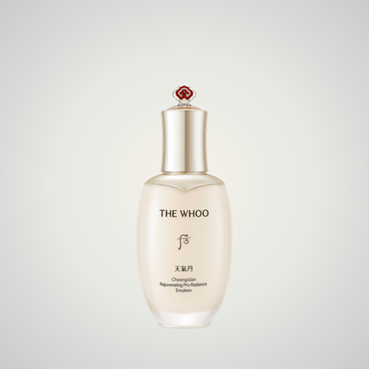 the whoo cheongidan toner and emulsion for radiant and hydrated skin