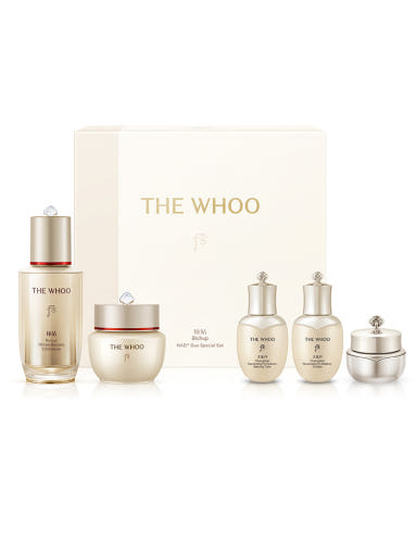 the whoo luxury skincare routine for firm glowing and youthful skin