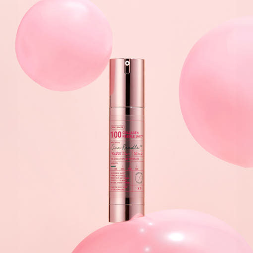 vt collagen reedle shot for smoother firmer and refined skin